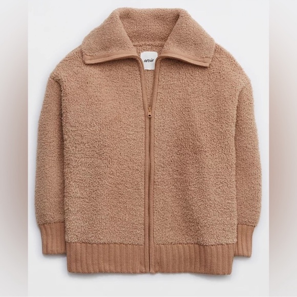 Aerie Sherpa Zip-up - Picture 2 of 2